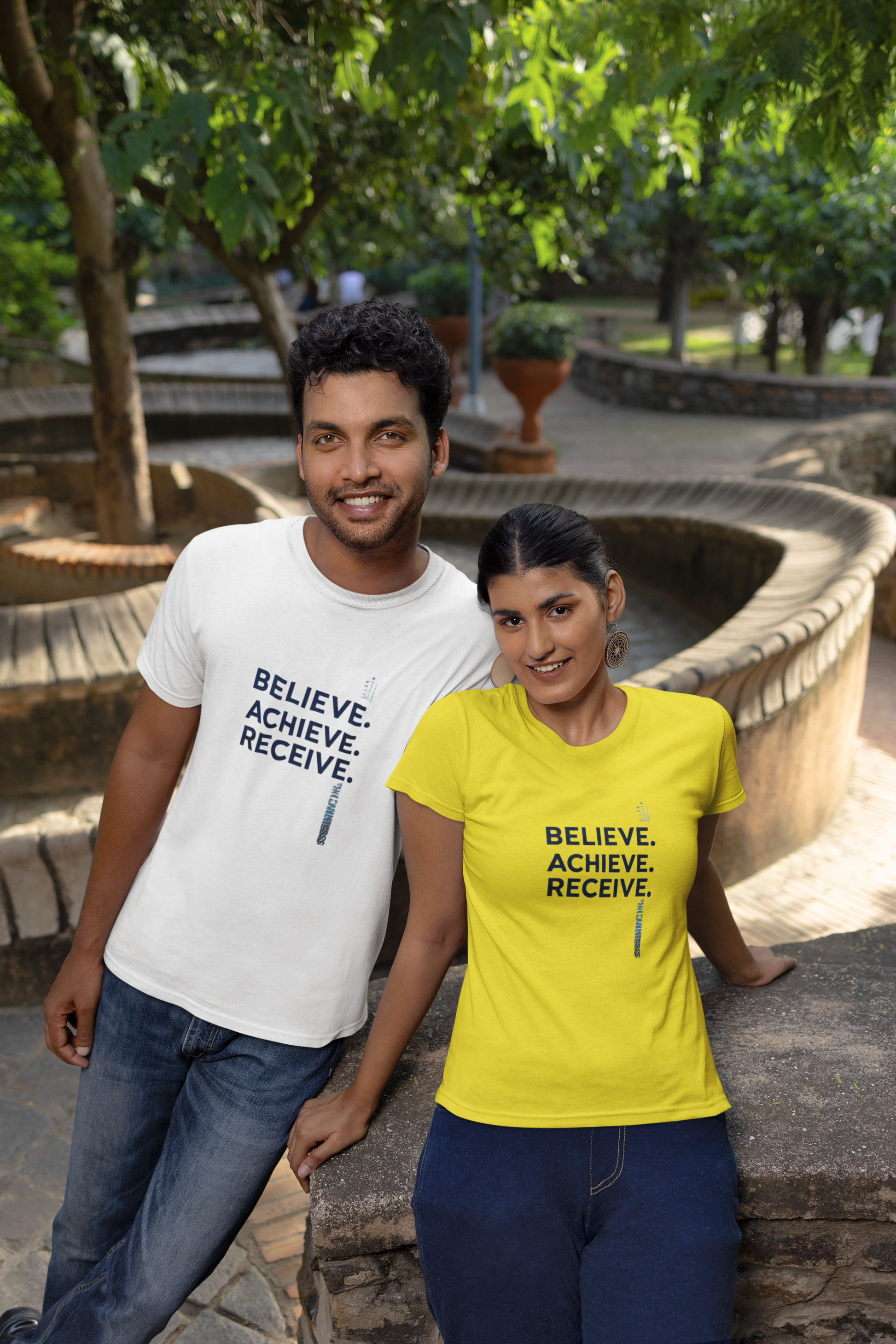BELIEVE ACHIEVE RECEVIE Unisex Classic Crew T-Shirt